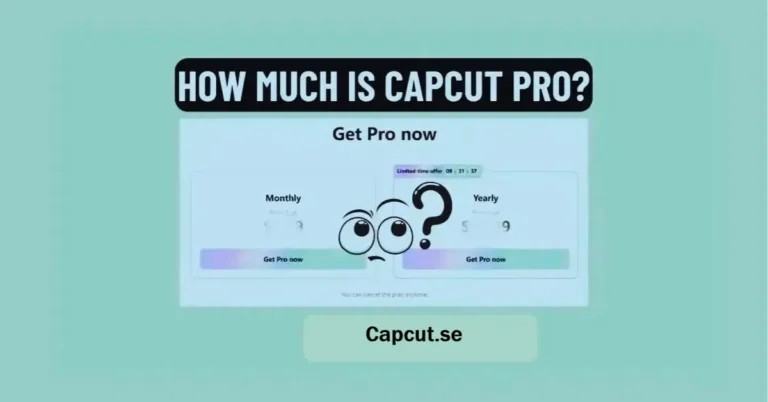 How Much is CapCut Pro