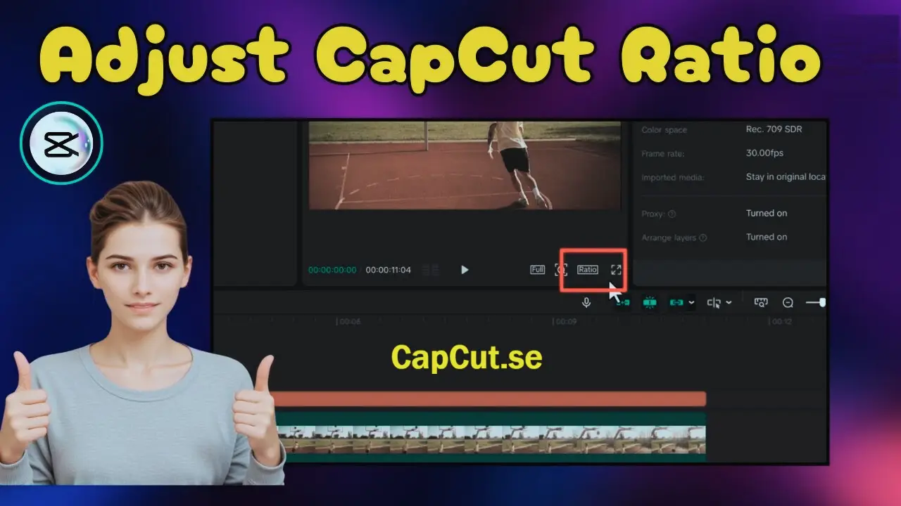 How to Adjust Ratio on CapCut PC in 2026