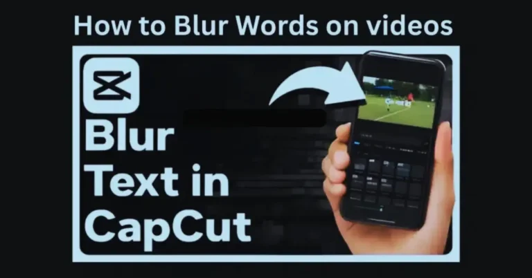 How to Blur Words in CapCut PC