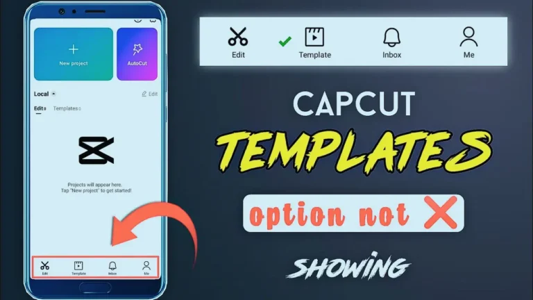 CapCut Templates Not Showing Problem