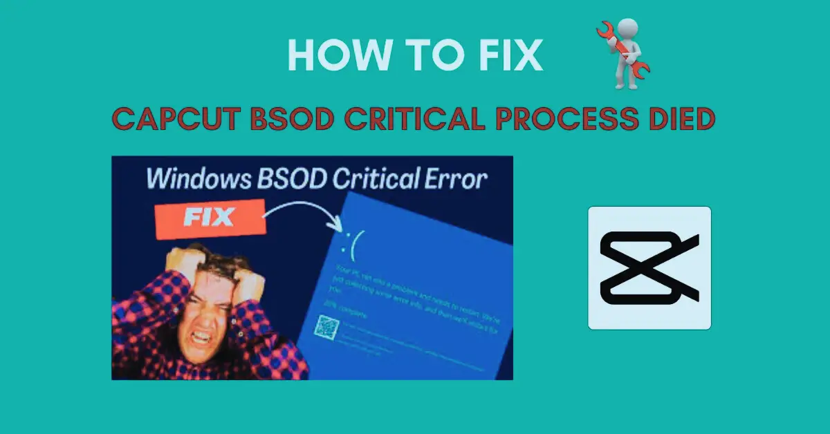 Capcut Bsod Critical Process Died