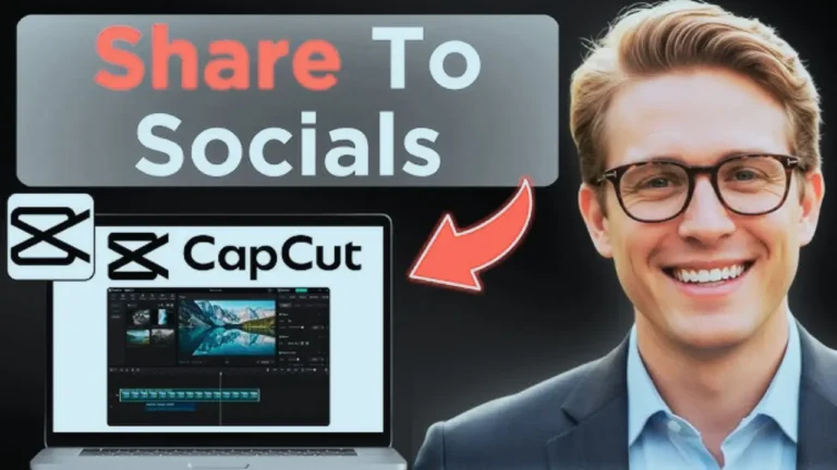 Easy Sharing to Social Media in CapCut Pro