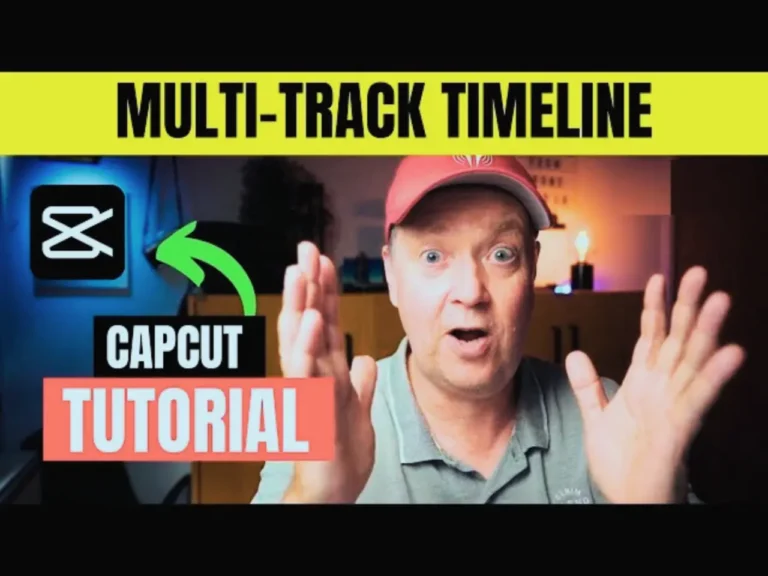 Multi Track Timeline in CapCut Pro