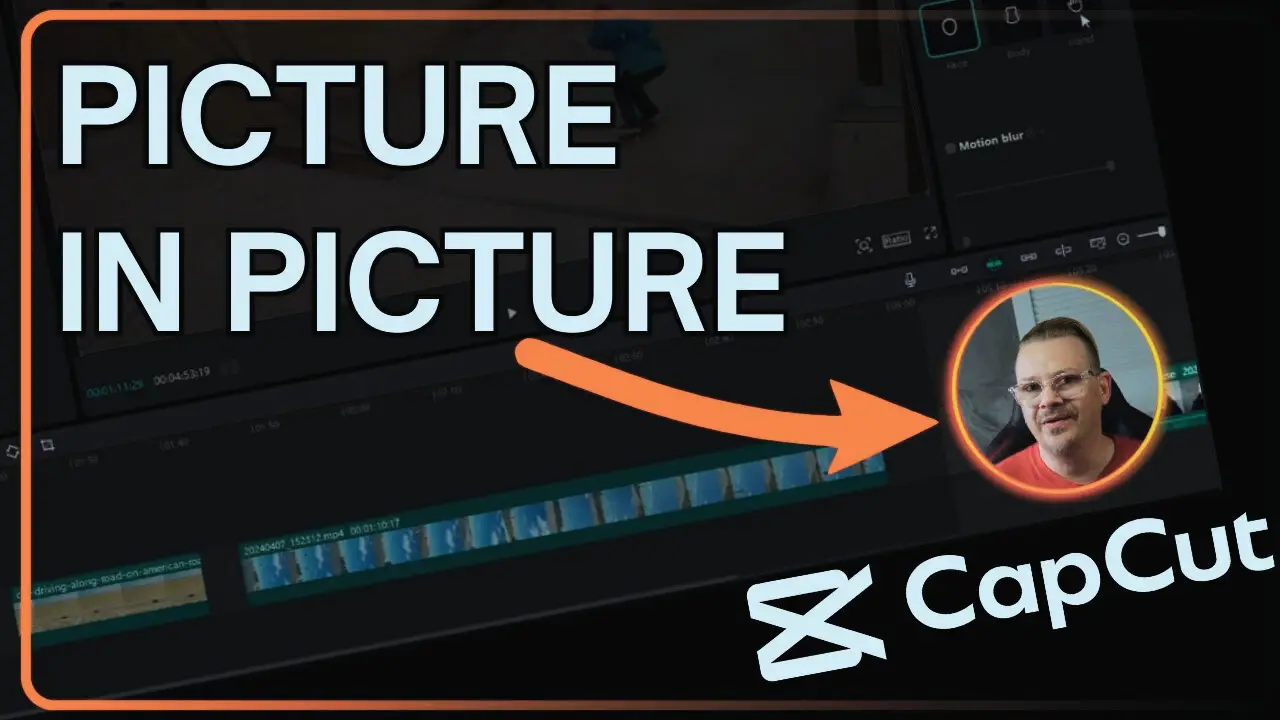 PIP mode in CapCut Pro