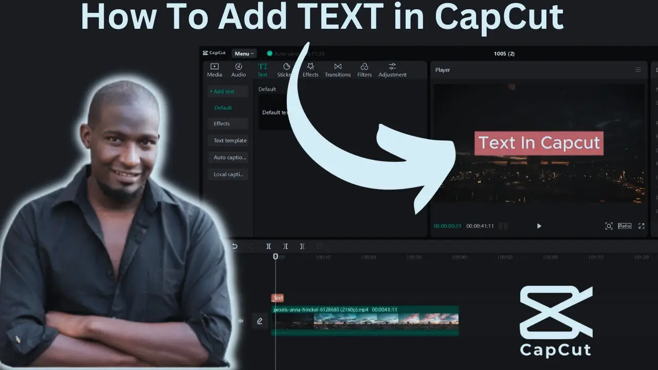 Add Text and Captions in CapCut